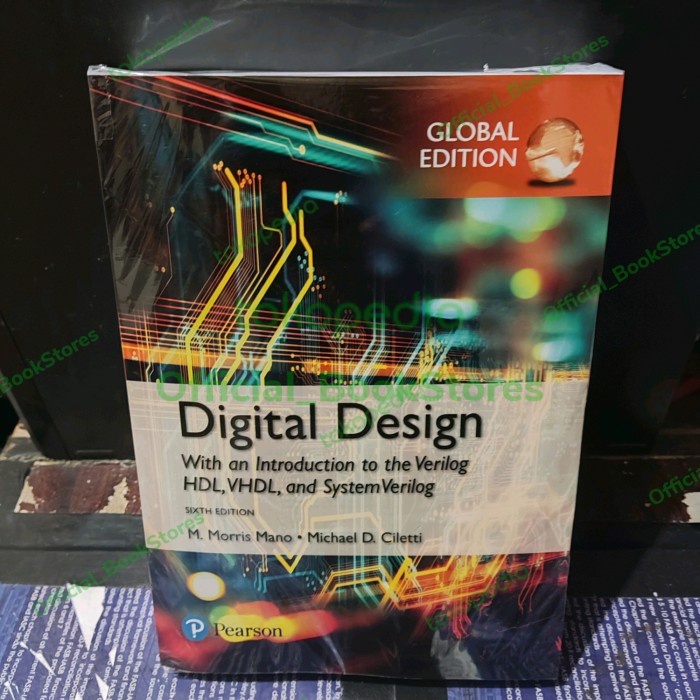 Jual Buku Digital Design Global Edition by M. Morris Mano Shopee