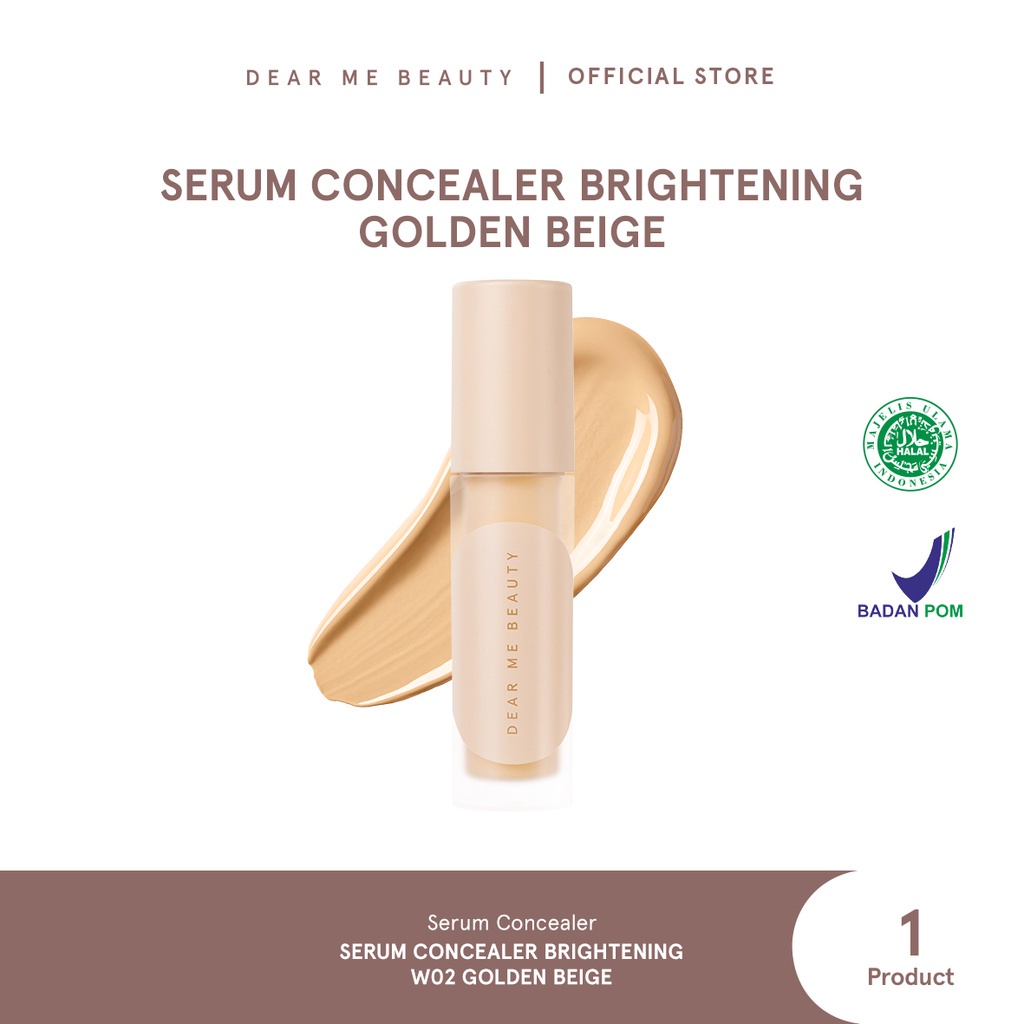 Jual Dear Me Beauty Serum Concealer Brightening - W02 Golden Beige MC ...