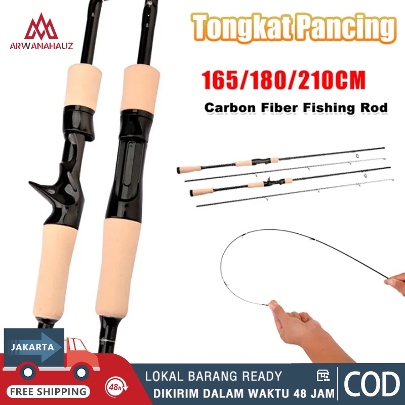 Jual Joran Pancing Kuat 50kg Joran Carbon Murah Kuat Tongkat Pancing ...