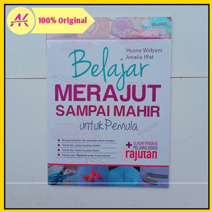 Jual Belajar Merajut Sampai Mahir Untuk Pemula - Arruz Media | Shopee ...