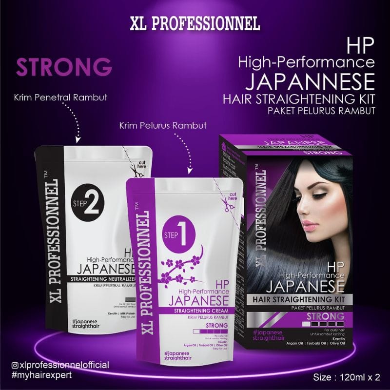 Japanese hair straightening at home outlet kit