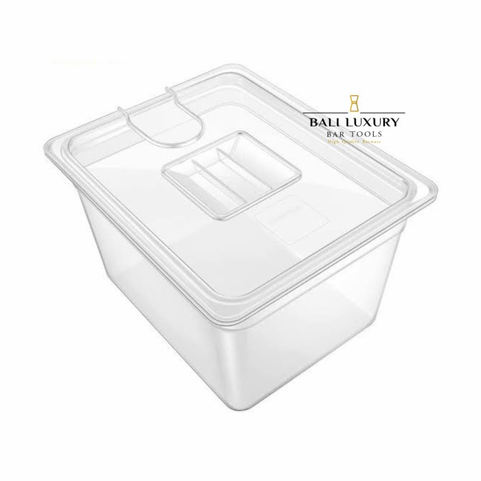 Conteneur Cuisson Sous Vide Basse Température avec 1 Couvercle et 1