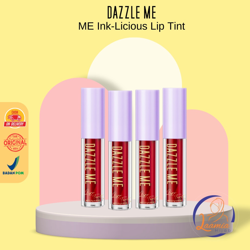 Jual Dazzle Me Ink-Licious Lip Tint | Lip Tint Dazzle Me | Shopee Indonesia