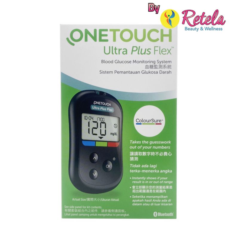 Jual Onetouch Ultra Plus Flex Blood Glucose Shopee Indonesia