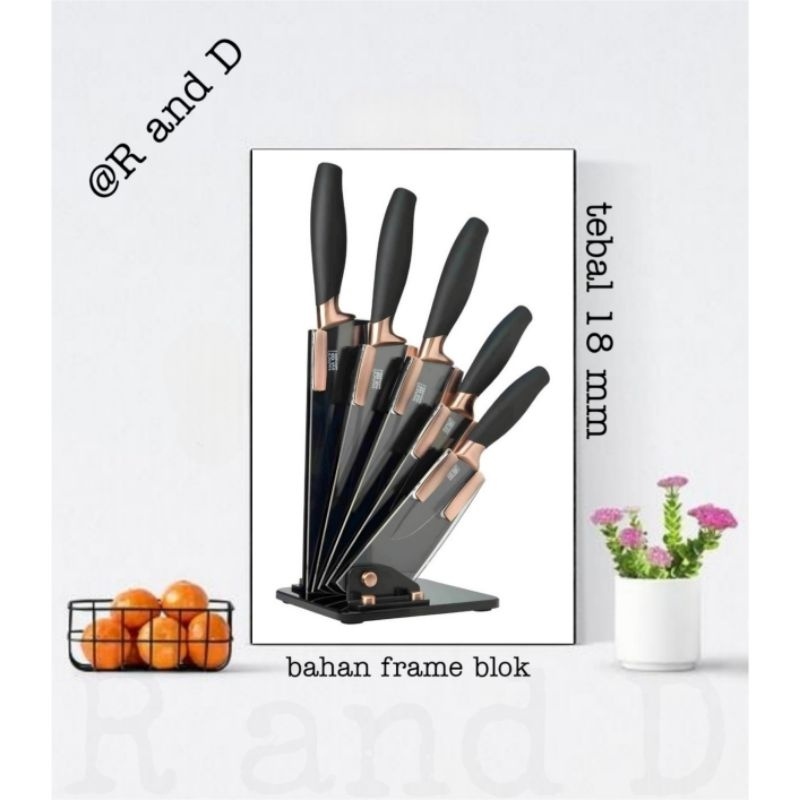 Jual Hiasan dinding gambar peralatan dapur ukuran A3, dekorasi bingkai