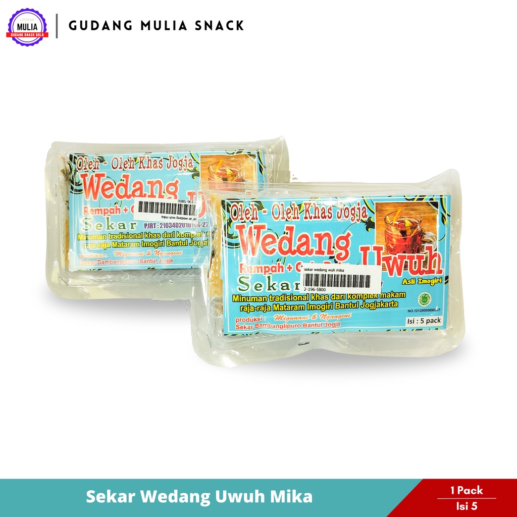 Jual Wedang Uwuh Sekar Kemasan Mika Minuman Tradisional Instant Sehat Shopee Indonesia