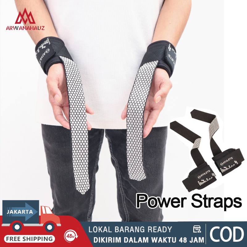 Jual Power Straps Strap Strap Original Strap Gym Fitness Alat Bantu