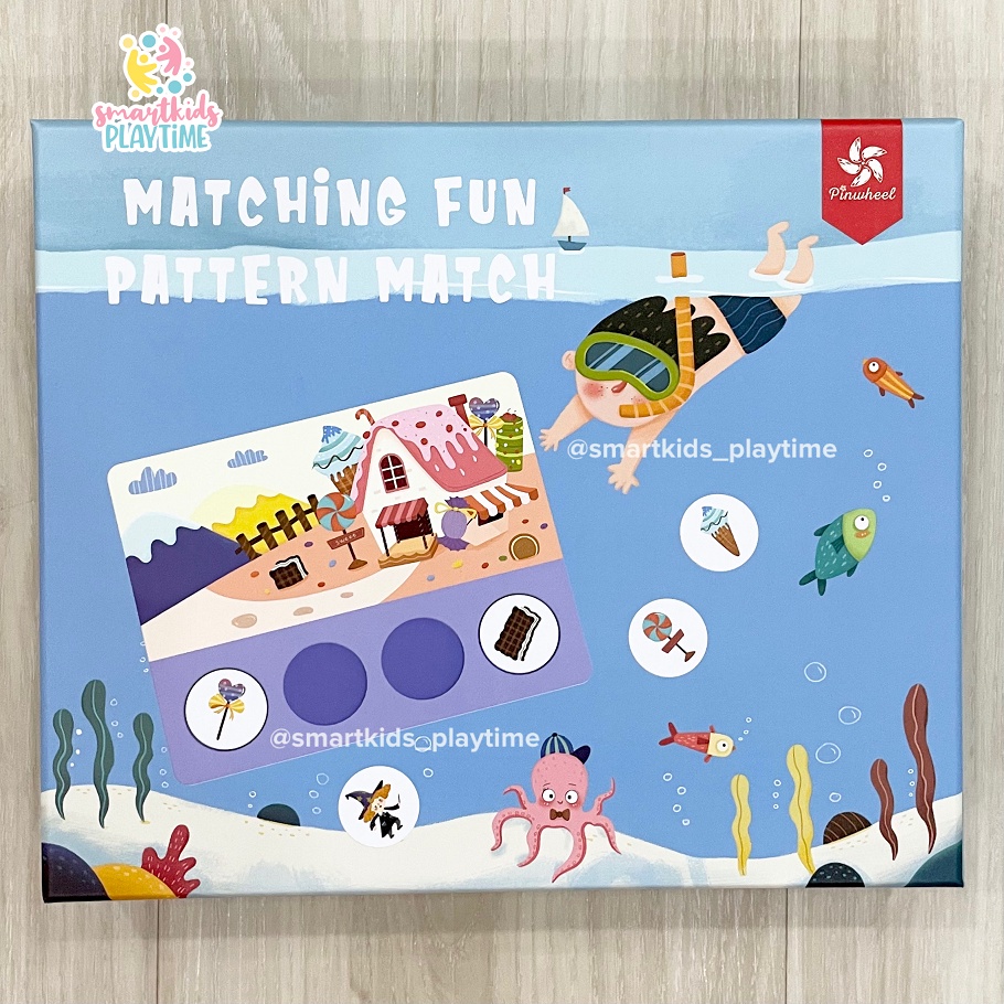 Jual Pinwheel Matching Fun Pattern Match Mainan Edukasi Anak | Shopee ...