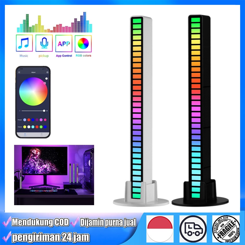 Jual Lampu Led Rgb Bar Strip Spectrum Audio Indicator Music Sound