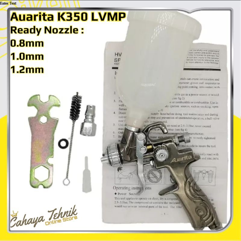hvlp spray gun 1.0mm/1.2mm nozzle mini888
