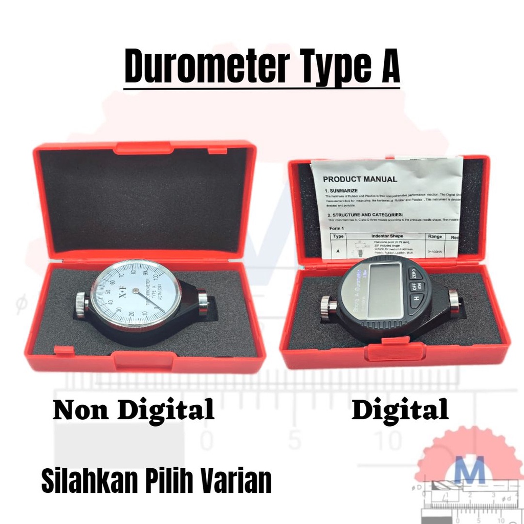 Jual Mch Durometer Digital Shore A Alat Ukur Kekerasan Karet Plastik Kulit Dll Shopee Indonesia