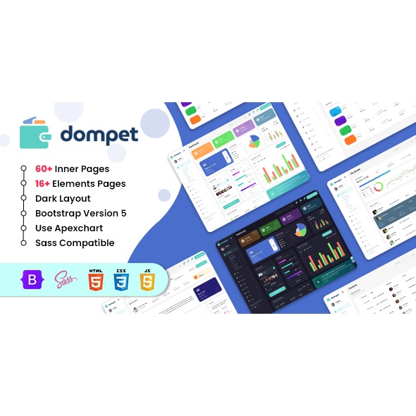 Jual Dompet - Payment Admin Dashboard Bootstrap Template | Shopee Indonesia