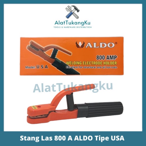 Jual Tang Las Stang Las 800 A ALDO Tipe USA Welding Electrode Holder ...