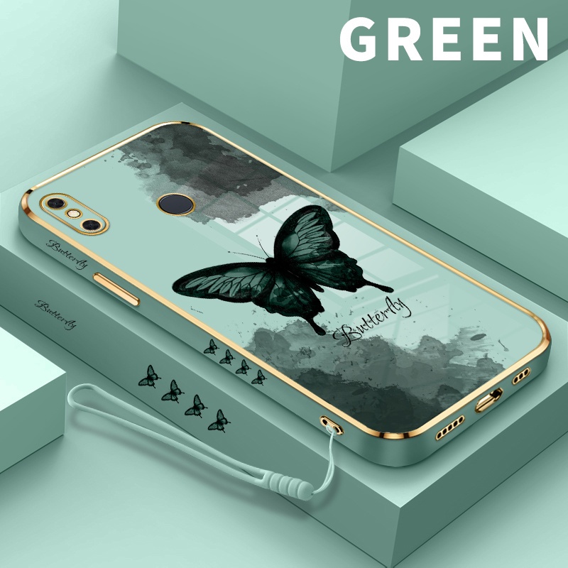 Jual SOMYEE SoftcaseFor For Redmi Note Kupu-kupu Halo Hitam