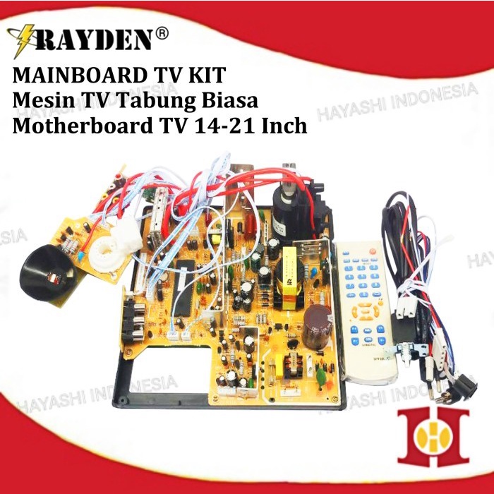 Jual Mesin TV Mainboard Kit Set Tabung Flat Non Digital 14 21 Inch