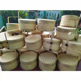 Jual RANTANG WARNA |HAMPERS NATAL diameter 25 cm |RANTANG KEKINIAN ...