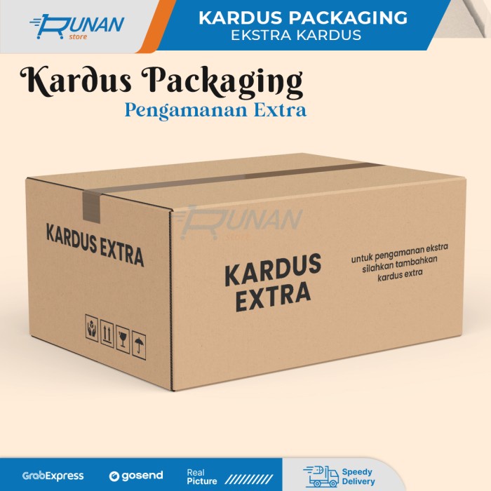 Jual Tambah Packaging Kardus Dan Extra Bubble Wrap Safe Packet Shopee Indonesia