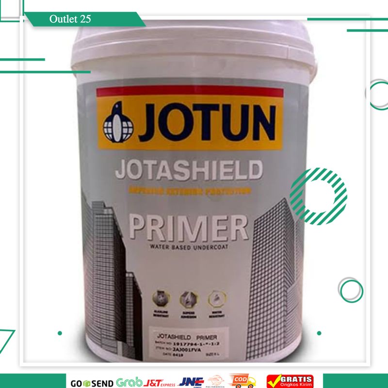 Jual Cat Dasar Primer Untuk Tembok Jotashield Primer Jotun Warna Putih Liter Shopee