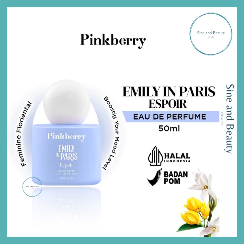 Jual PINKBERRY x Emily In Paris Espoir EDP - 50ml | Shopee Indonesia