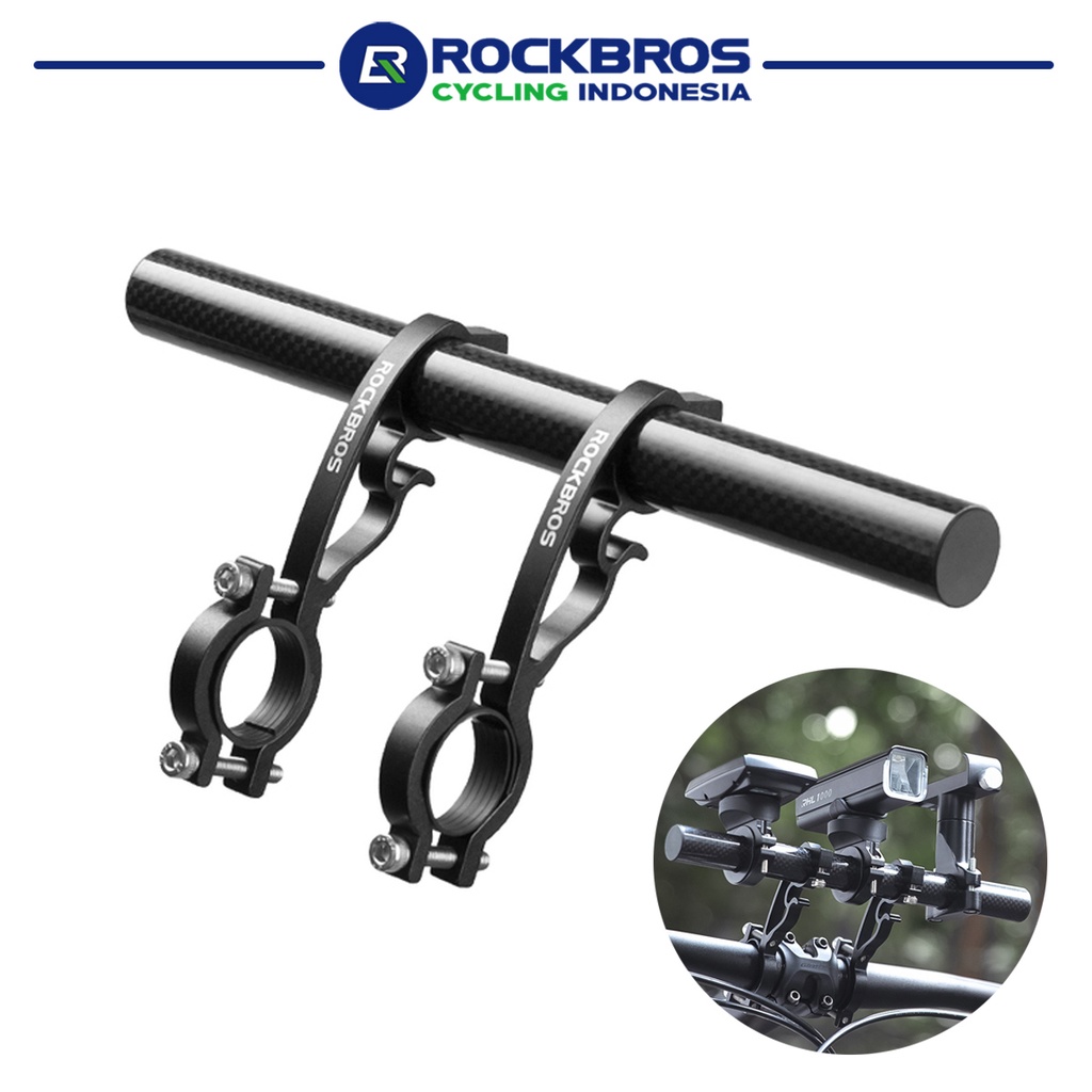 Jual ROCKBROS 50210022 Handlebar Extension Bracket Carbon Extender ...