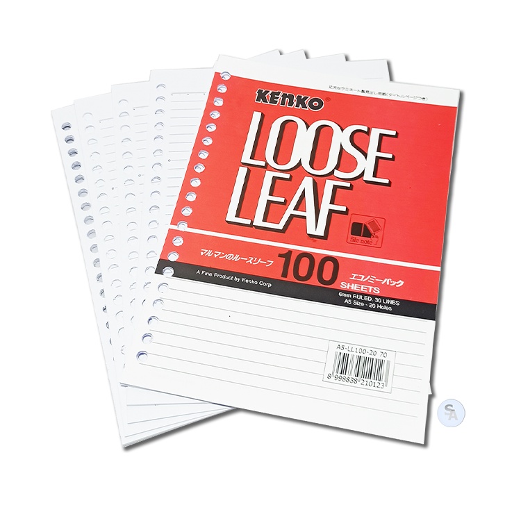 Jual KENKO - Kertas Binder File Loose Leaf File A5-LL100 Lembar - Pack ...