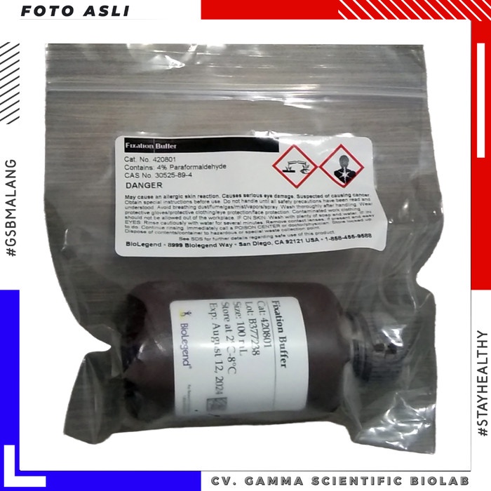Jual Fixation Buffer (420801) - 100ML - Biolegend | Shopee Indonesia
