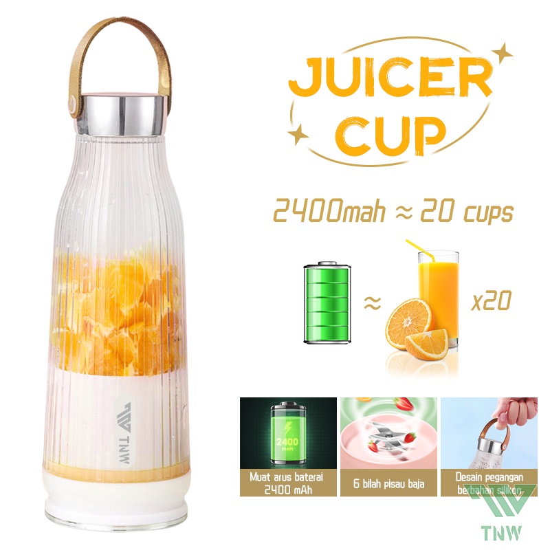 Jual Tnw Juice Blender Portable Pisau Juicer Botol Blender Kapsul Murah Blender Jus Buah