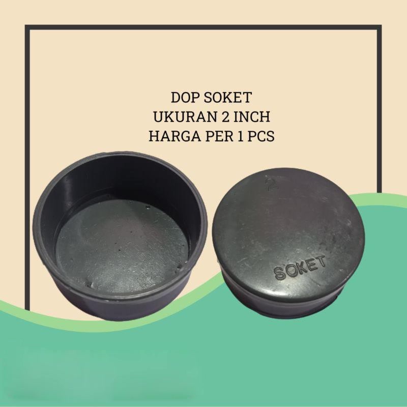 Jual DOP 2 INCH SOKET - TUTUP PIPA POLOS PVC 2 INCH - FITTING PIPA PVC ...