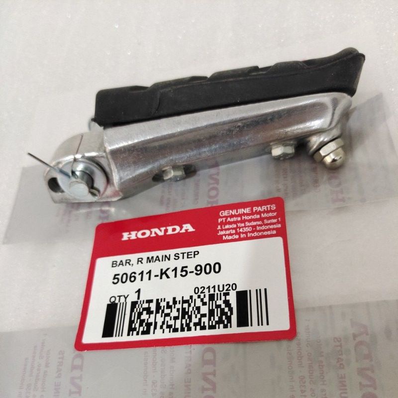 Jual COD Barstep bar main step Footstep depan pijakan kaki Kanan Honda ...