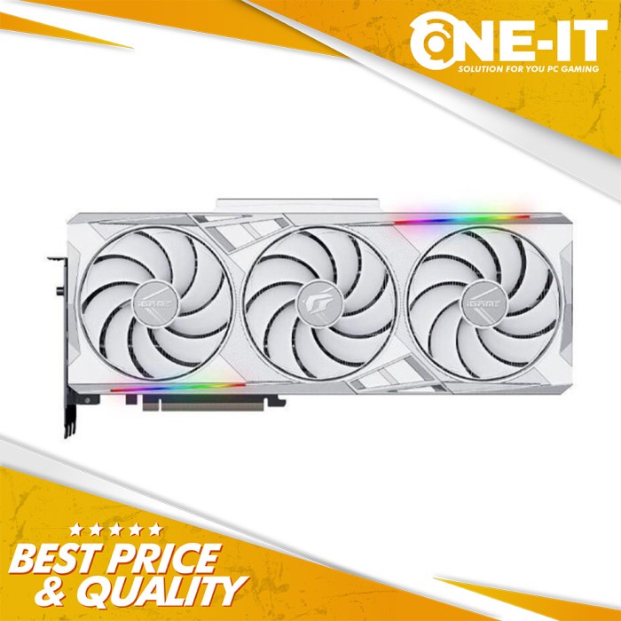 Jual VGA Colorful iGame GeForce RTX 4090 Vulcan W OC 24G White 24GB ...