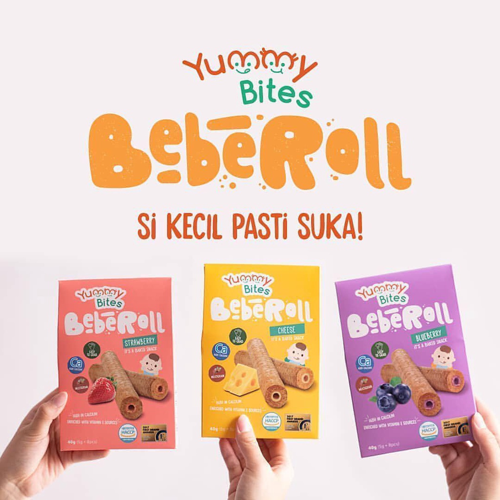 Jual Yummy Bites Beberoll Gr 9 Month / Yummy Bites Bebe Roll ...