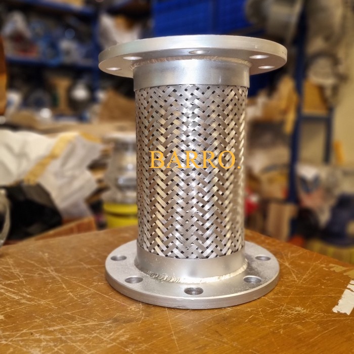 Jual Flexible Hose Joint Stainless 8 inch x 30 cm SS 304 JIS 10K Flange