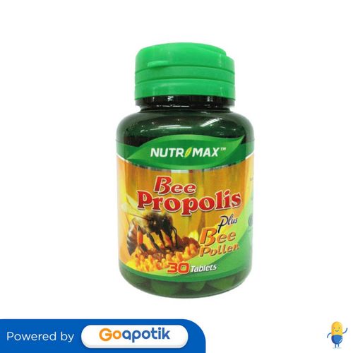 Jual Nutrimax Bee Propolis Plus Bee Pollen Box 30 Kapsul | Shopee Indonesia