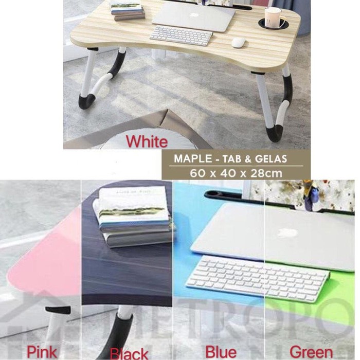 Jual Meja Lipat Laptop MDF / Meja Belajar Anak Serbaguna / Folding ...