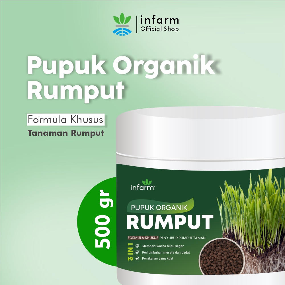 Jual Infarm Pupuk Organik Rumput Lapangan Golf Gr Mudah Diserap