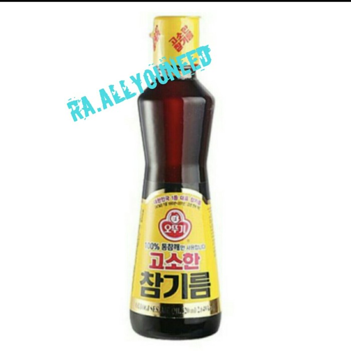 Jual Ottogi Sesame Oil Pure 100 Komposisi Korean Minyak Wijen Murni