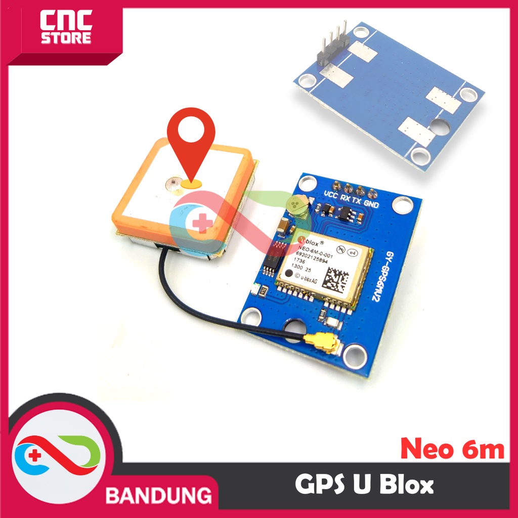 Jual Gps Ublox Neo 6m Gy Neo6mv2 With Eeprom Antenna Module Tersolder Shopee Indonesia 8345