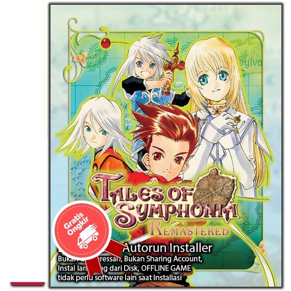 Jual Tales of Symphonia PC Game REMASTERED, softcover LINK DOWNLOAD GAME LAPTOP GAME