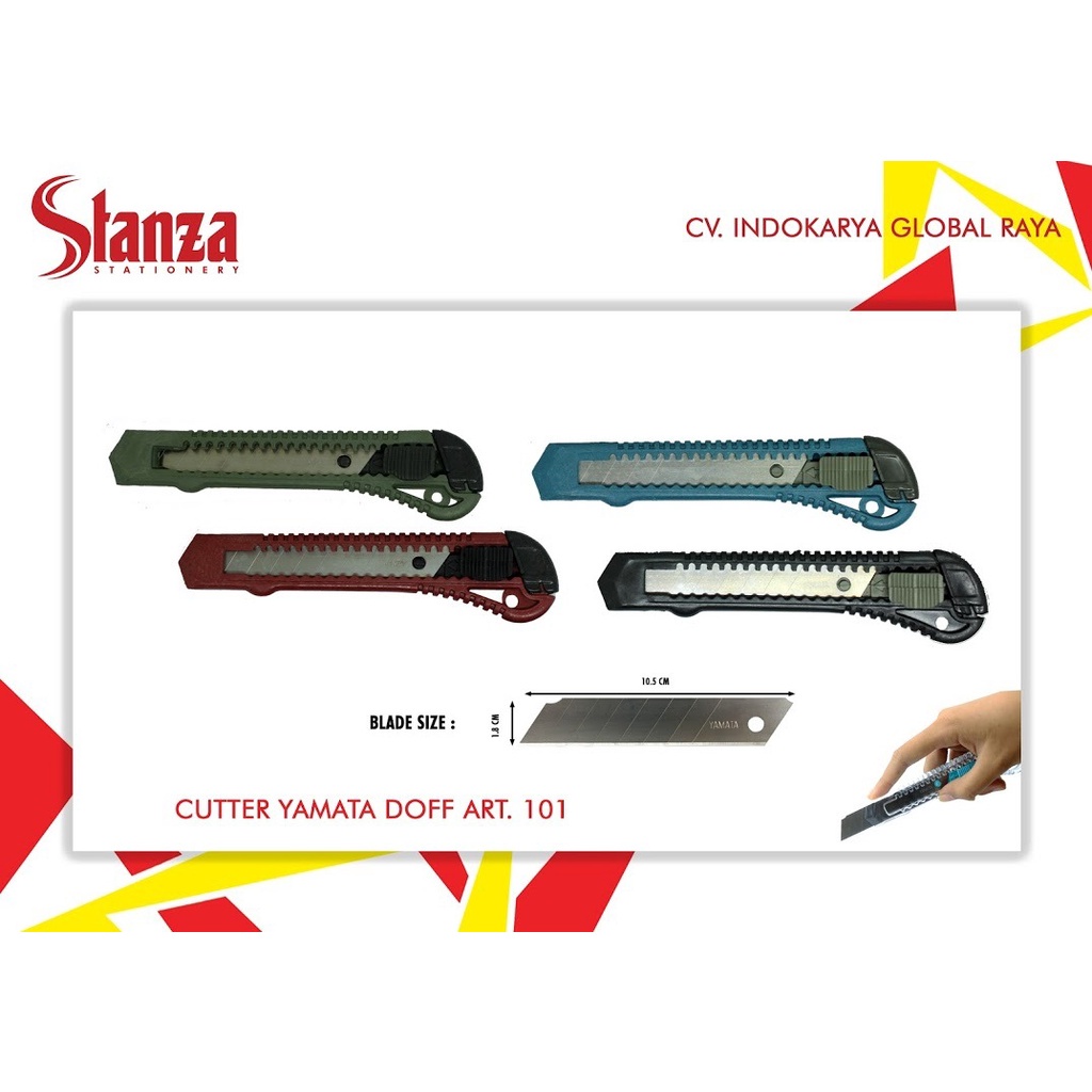 Jual Pisau Cutter Yamata 1 Pcs | Shopee Indonesia