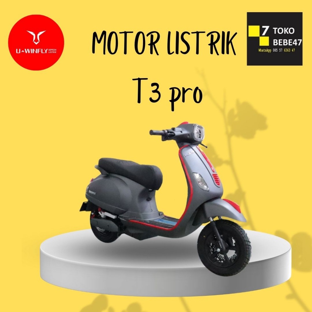 Jual Motor Listrik U Winfly T Pro T Pro Garansi Resmi Uwinfly