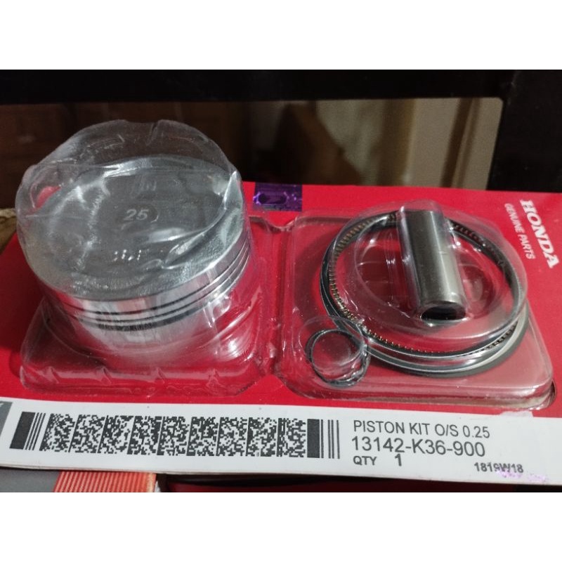 Jual PISTON KIT K36 SEHER VARIO 150 ESP K59, VARIO 150 ESP K59J OS