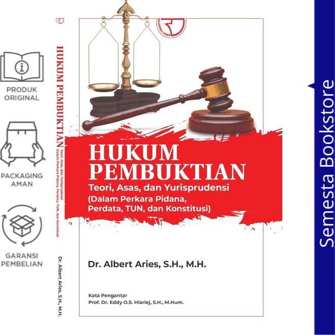 Jual HUKUM PEMBUKTIAN Teori, Asas,& Yurisprudensi - Albert Aries ...