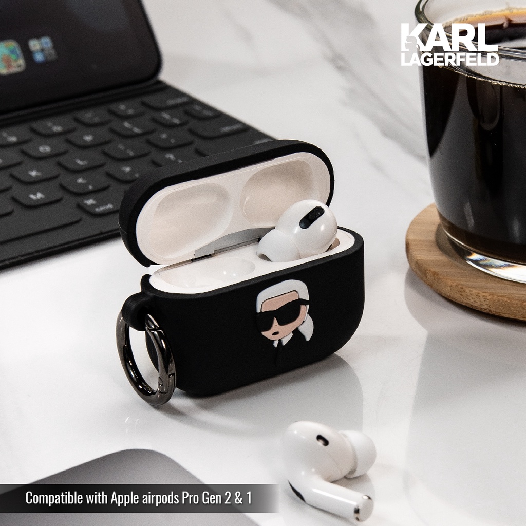 Karl Lagerfeld AirPods Pro Silicone Case - Choupette - View #3