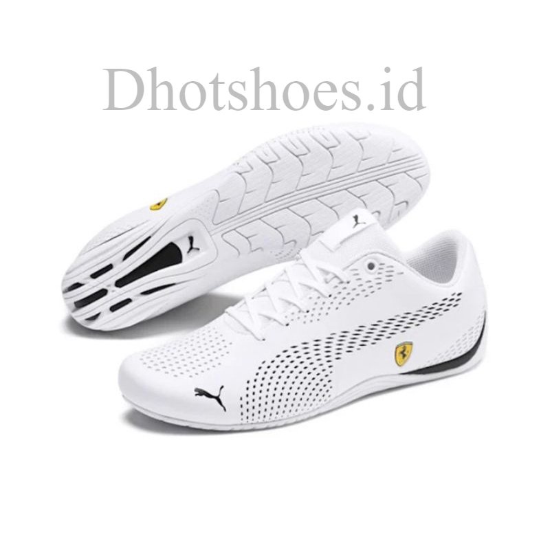 Jual Sepatu Scuderia Ferrari Drift Cat 5 Ultra 2 White High Premium ...