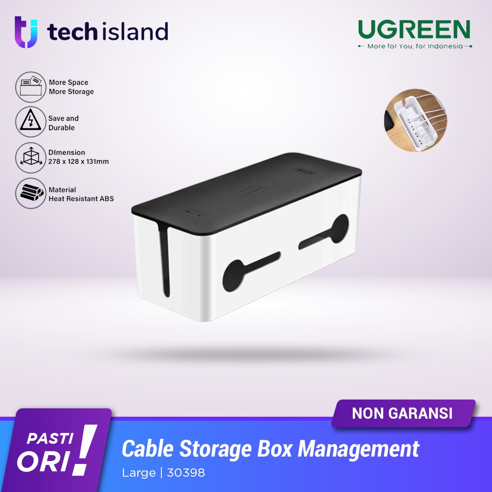 Jual Ugreen Cord Organizer Box Cable Kabel Management Storage Box
