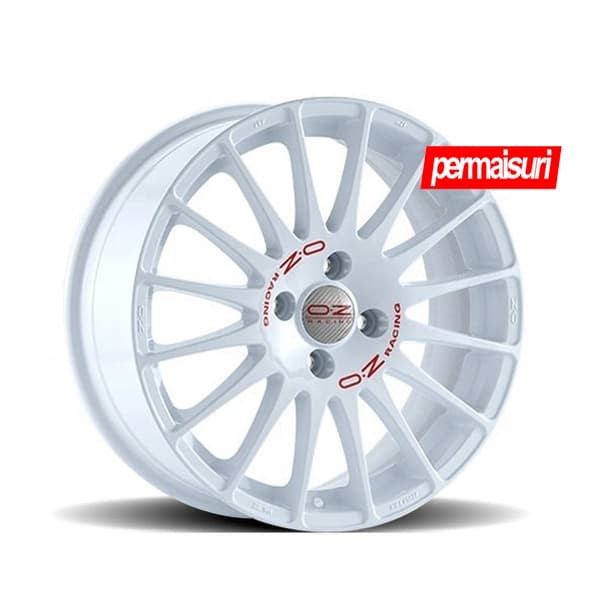 Jual OZ Racing Superturismo WRC R18x7 ET42 - 4x100 White│Velg Mobil Ori ...