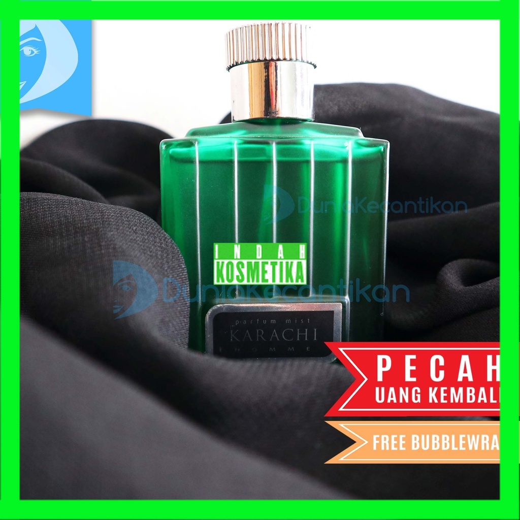 Jual DKMALL Parfum Pria Karachi Homme Green 100ml Parfum Pria