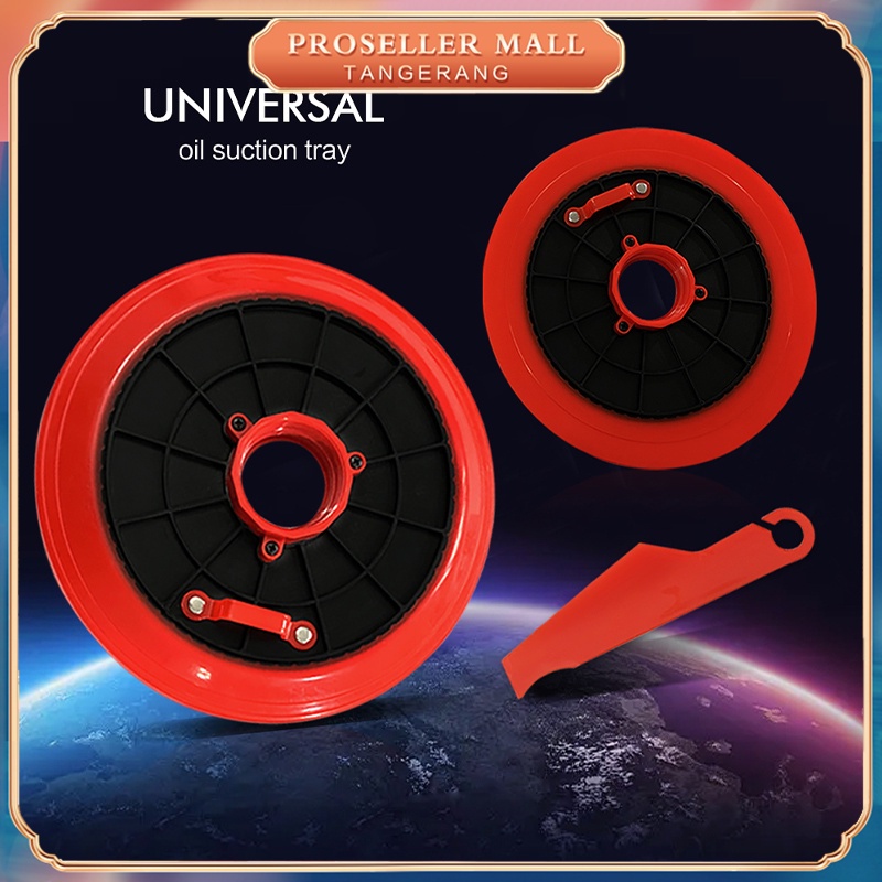 Jual Universal Grease Gun Oil Suction Pan / Minyak Tekanan Piring