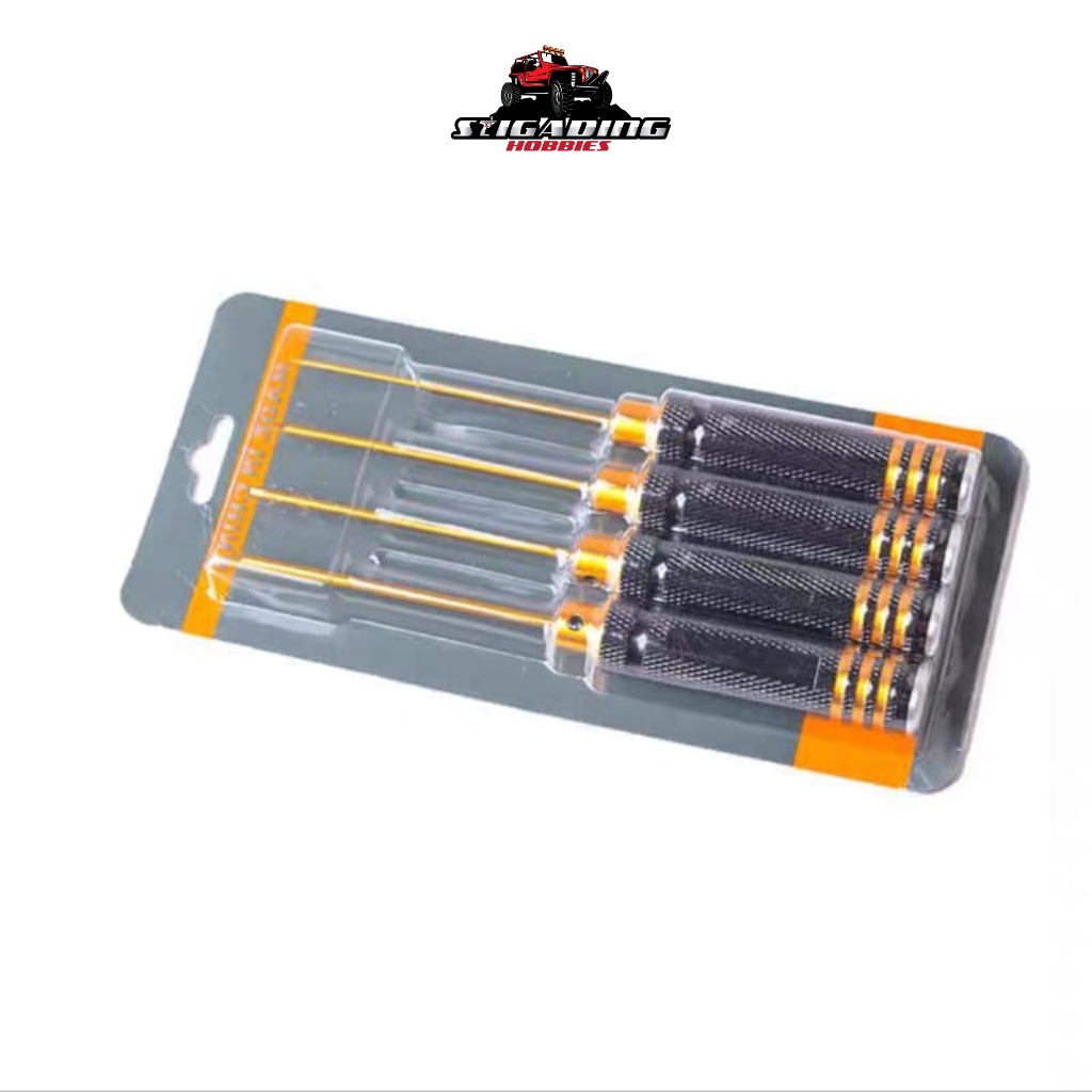 Jual 4 PCS OBENG HEX SCREWDRIVER KUNINGAN 1,5mm 2mm 2,5mm 3mm | Shopee ...
