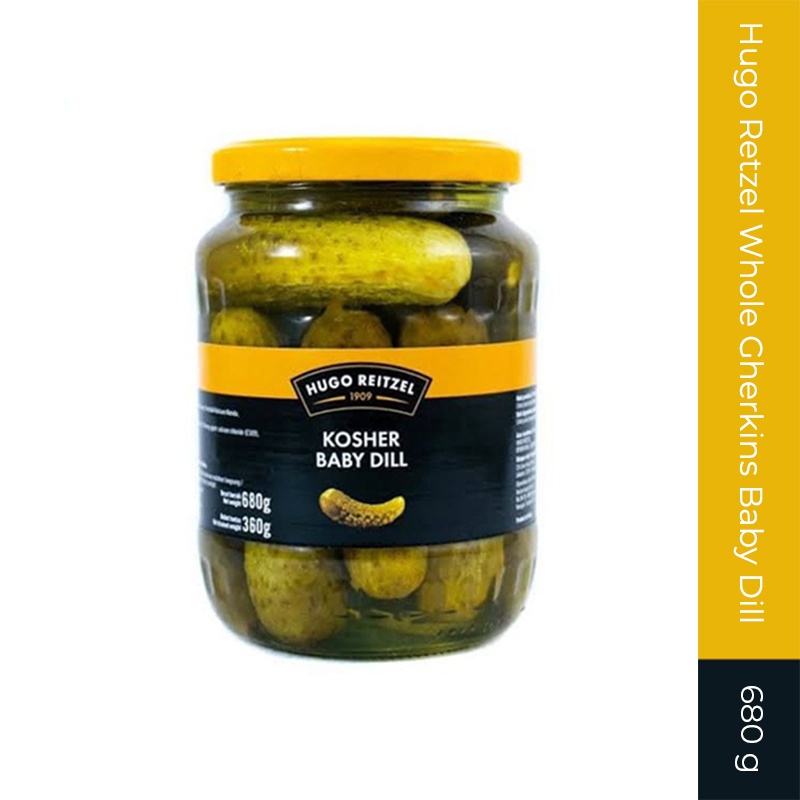 Jual Hugo Reitzel WHOLE GHERKINS BABY DILL 680gr Shopee Indonesia